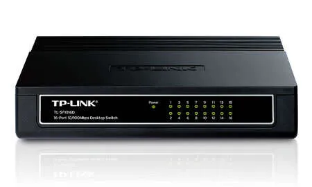 TP-LINK SF1016D Switch No Gestionable de 16 Puertos Ethernet Sobremesa