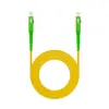 Nanocable Cable Fibra Monomodo SC/APC-SC/APC LSZH 5m Amarillo