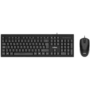 Nilox Combo Teclado Y Ratón USB Negro