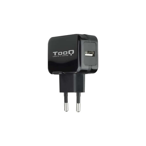 Tooq Cargador De Pared Usb 5V 2.4 A - 1 Puerto Usb - Color Negro
