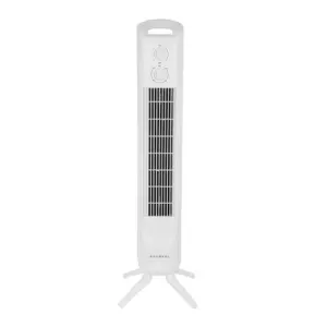 GRUNKEL VENTILADOR DE TORRE 45W 3 VELOCIDADES C/TEMPORIZADOR BLANCO