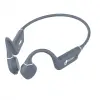 Leotec Kuri Auriculares Deportivos Bluetooth 5.4, Autonomía 12h, IPX5, Gris