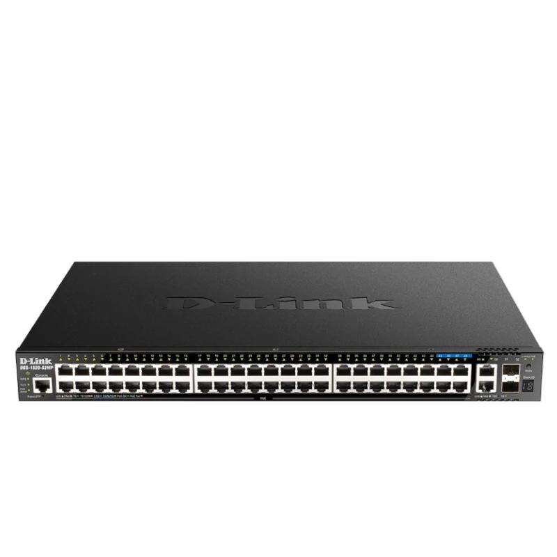D-Link Dgs-1520-52Mp/E Switch 44Xgbe Poe 2X10 Sfp+