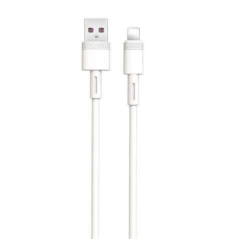 Xo Nb166 Cable Usb-A Macho A Lightning 5A - Carga + Transmision De Datos Alta Velocidad - Longitud 1M