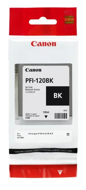 Canon PFI120 Cartucho de Tinta Negro Original