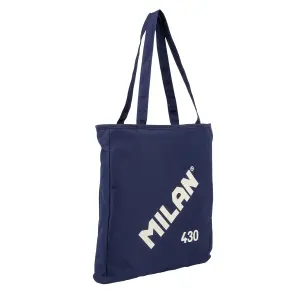 Milan Bolso Shopper Colección 430 Azul Marino Desde 1918