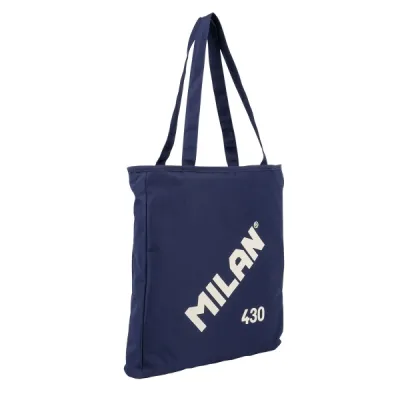 Milan Bolso Shopper Colección 430 Azul Marino Desde 1918