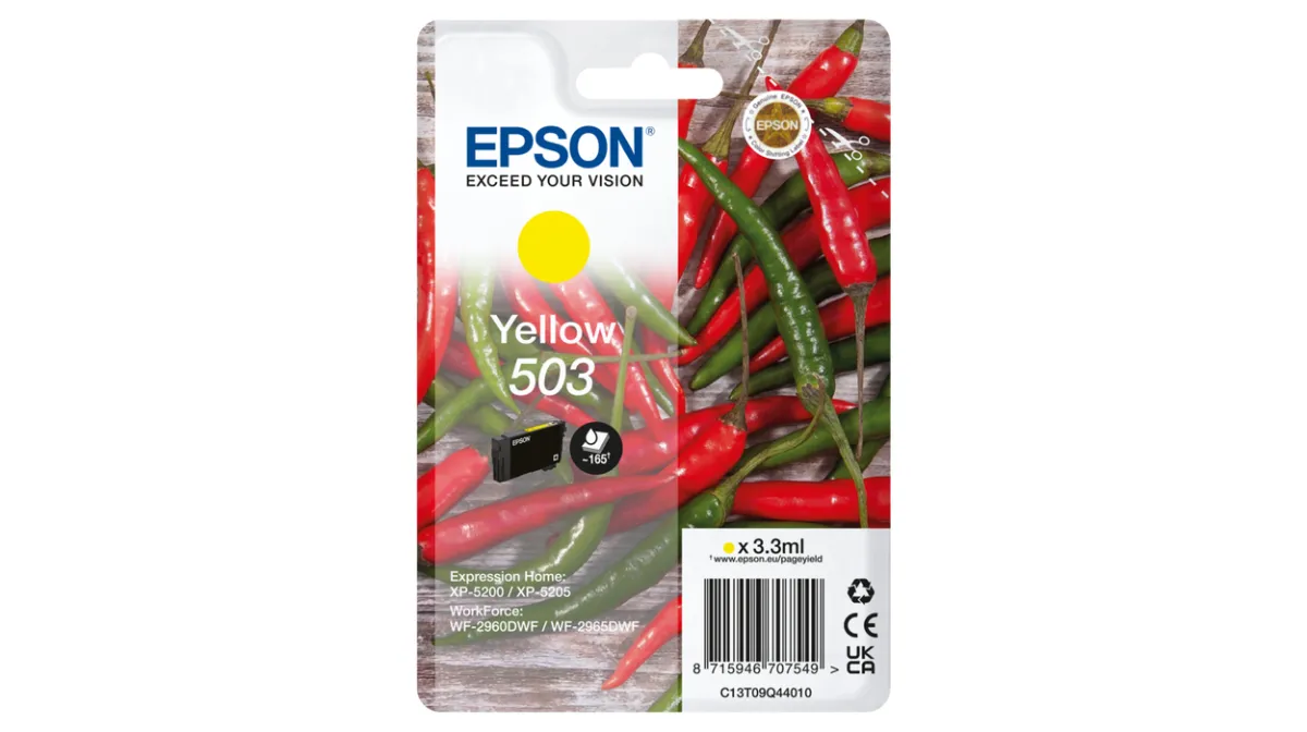 Epson 503 Cartucho de Tinta Amarillo Original