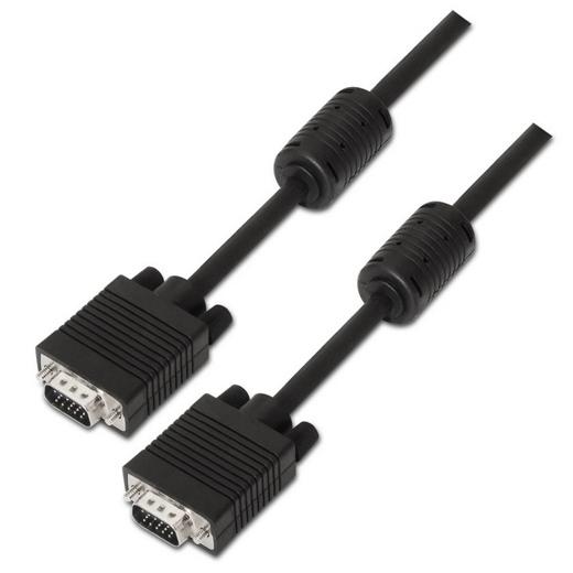 Aisens Cable Svga Con Ferrita  Hdb15/M - Hdb15/M Negro 1,8M