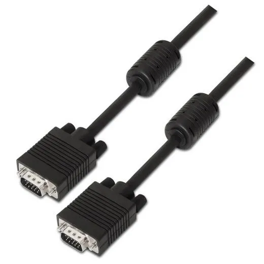 Aisens Cable Svga Con Ferrita  Hdb15/M - Hdb15/M Negro 1,8M