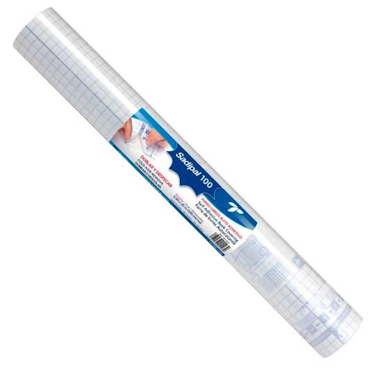 Sadipal Forro De Libros Autoadhesivo Reposicionable Pp 100Micras 0,50X20M  Transparente