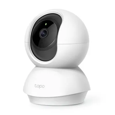 TP-Link Tapo TC70 Cámara de Seguridad WiFi 1080p con Visión Nocturna y Audio Bidireccional