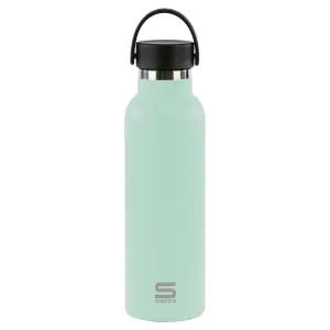 Safta Botella Termo 600ml Acero Inoxidable Asa Superior Color Menta