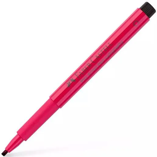 Faber Castell Rotulador Permanente Pitt Artist Pen Calligraphy 2.5Mm Rosa Carmín