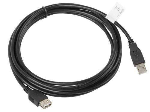 Lanberg Ca-Usbe-10Cc-0030-Bk Cable Usb Usb 2.0 3 M Usb A Negro