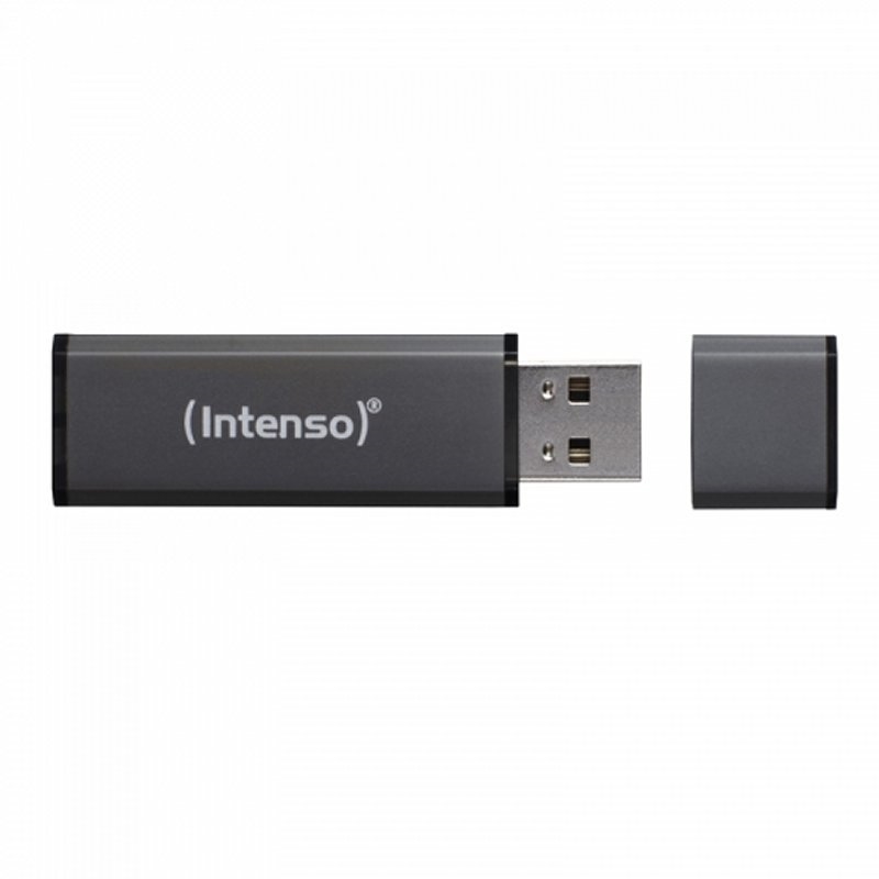 Intenso 3521471 Lápiz Usb 2.0 Alu 16Gb Antracita