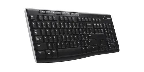 Teclado Logitech Wireless K270 - Conectividad Y Comodidad
