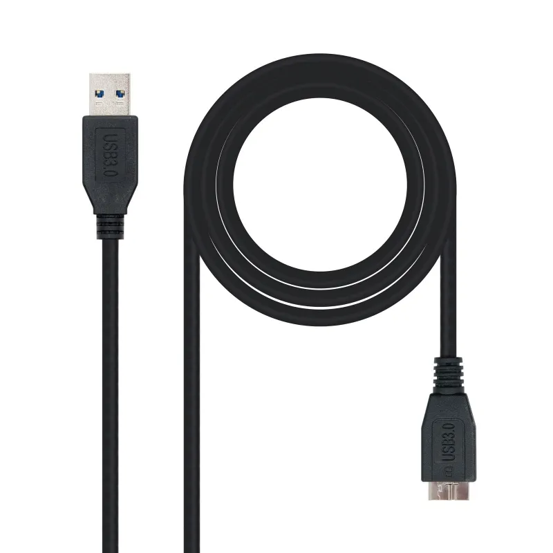 Nanocable Cable USB-A 3.0 Macho a Micro-USB 3.0 de 1m