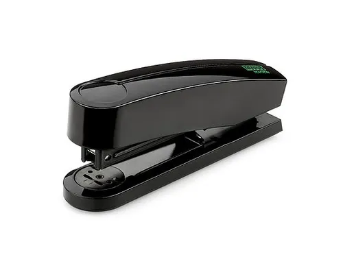 Novus B2 Re+New Grapadora de Sobremesa Negro - Hasta 25 Hojas, Incluye 200 Grapas