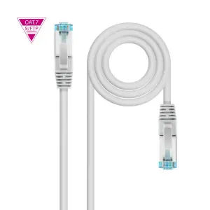 Nanocable Cable Red Latigui Cat.7 LSZH S/FTP PIMF AWG26 1.5m Gris