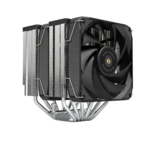 Mars Gaming MCPU-XU6 Black Doble Disipador CPU Cooler 350W TDP 6 Heatpipes