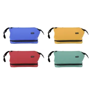 Lagart Neceser de Viaje con Bolsillos Interiores y Asa de Transporte - 27 x 14cm