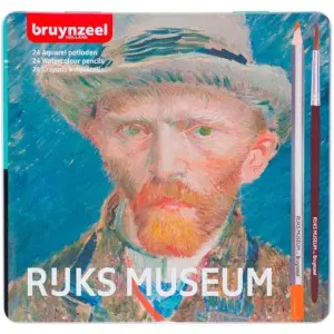 Talens Lápices De Colores Acuarelables Vincent Van Gogh Estuche Metálico 24 Ud