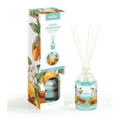 Prady Ambientador Mikado Karma 100 ml con Varitas Difusoras de Cristal