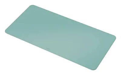 Leitz Alfombrilla de Escritorio Grande 80x40cm Antideslizante Impermeable Verde Menta