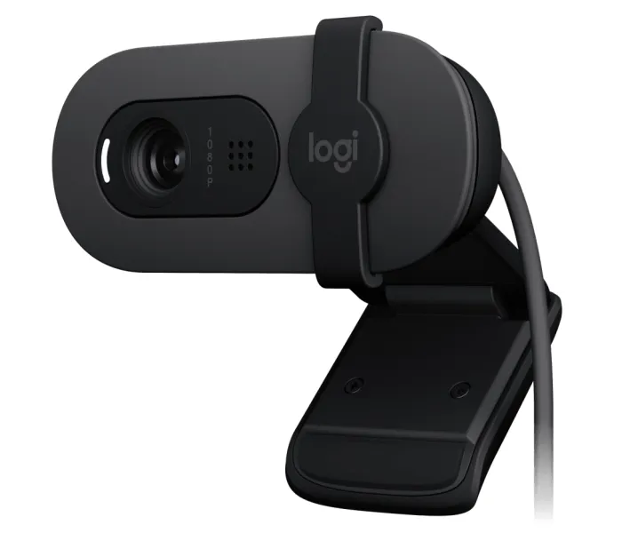 Logitech Brio 100 Webcam Full Hd - 2 Megapixeles - Antirreflectante - Color Grafito
