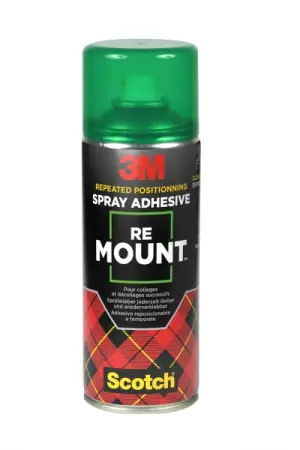 Scotch Adhesivo en Spray 400ml - Unión Temporal y Flexible - Transparente