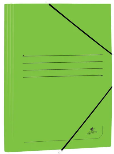 Mariola Carpeta de Cartón Estucado con Solapas Folio 500gr/m2 34x25x1cm Verde