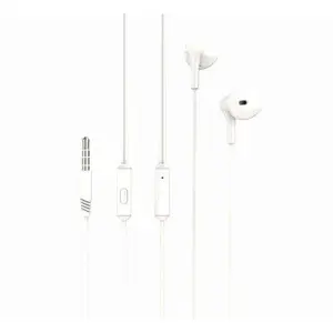XO EP39 Auriculares con Micrófono y Control - Cable 1.2m - Color Blanco