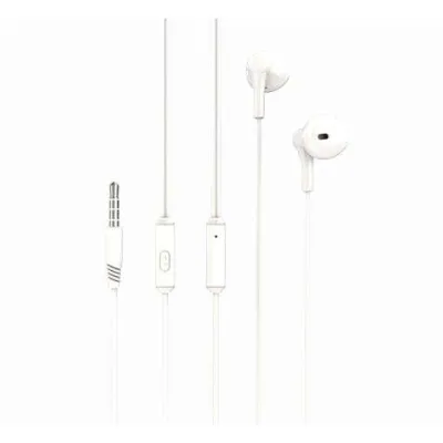 XO EP39 Auriculares con Micrófono y Control - Cable 1.2m - Color Blanco