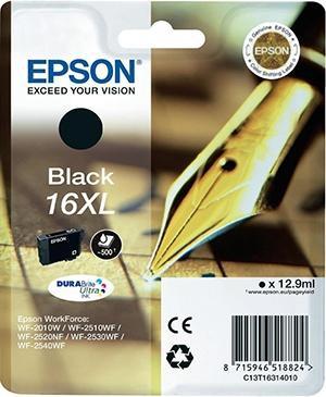 Epson Tinta Negro Durabrite Ultra Ink - Nº16Xl