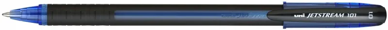 Uni-Ball Jetstream Sx-101-10 Boligrafo De Tinta - Punta De Bola 1Mm - Secado Instantaneo - Ideal Para Zurdos - Color Azul