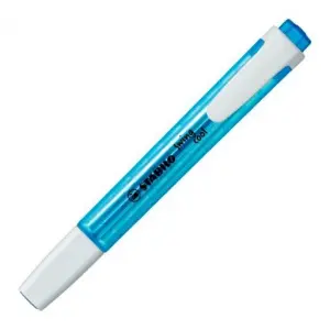 Stabilo Marcador Fluorescente Swing Cool Azul - Caja 10 Unidades