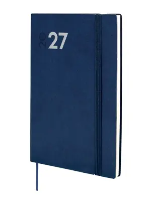 Finocam Dynamic Mara Agenda Profesional Anual 2027 Semana Vista Vertical 140x204mm Azul