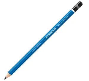 Staedtler Mars Lumograph 100 Lápiz de Grafito 3B Ultrarresistente - Caja de 12 Unidades