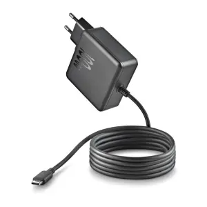 NGS Cargador de Pared GaN 100W USB-C PD3.0 PPS Carga Inteligente 1.5m Negro