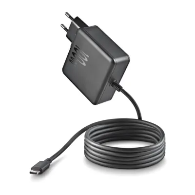 NGS Cargador de Pared GaN 100W USB-C PD3.0 PPS Carga Inteligente 1.5m Negro
