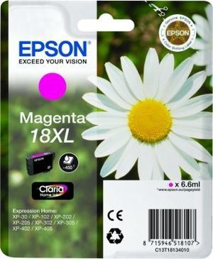 Epson Tinta Magenta Expression Home Xp-102/205/215/305/405 - Nº18Xl