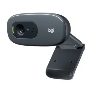 Logitech Webcam C270 720p - Cámara de Video para Hogar y Oficina