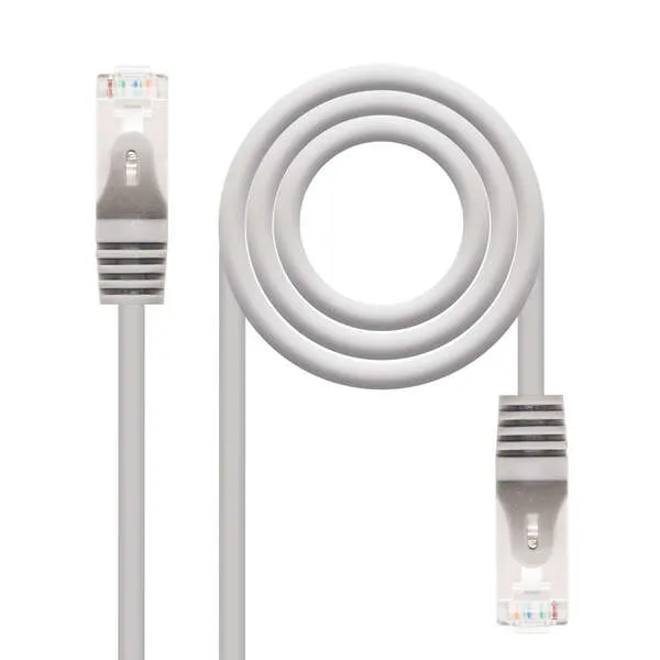 Nanocable Latiguillo Cat 6 FTP 10 M Gris