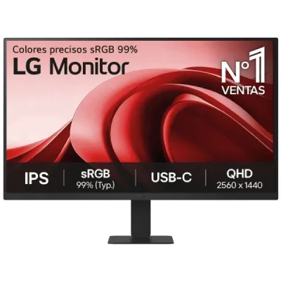 LG 27U631A-B Monitor LED 27" IPS QHD 100Hz HDR 5ms HDMI USB-C VESA 100x100