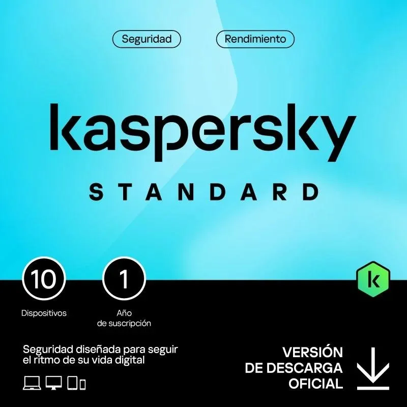 Kaspersky Standard 10L/1A Esd