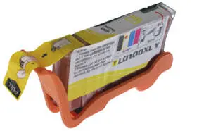 Lexmark 100XL Amarillo Cartucho de Tinta Compatible Reemplaza 14N1071E/14N1095E/14N0902E/14N0922E