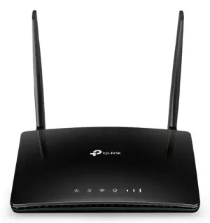 TP-Link Archer MR402 Router de Doble Banda - Velocidad hasta 1.2Gbps - VPN - WiFi - 3x10/100Mbps LAN - 10/100Mbps LAN/WAN - NanoSIM - 2xsma Hembra - Plug and Play - Color Negro