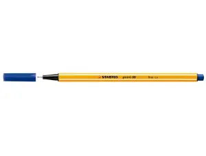 Stabilo Point 88 Rotulador Punta Fina 0.4 mm Tinta Agua Color Azul Oscuro