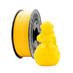 3D Filamento 3D PLA Mate 1.75mm 1kg Amarillo